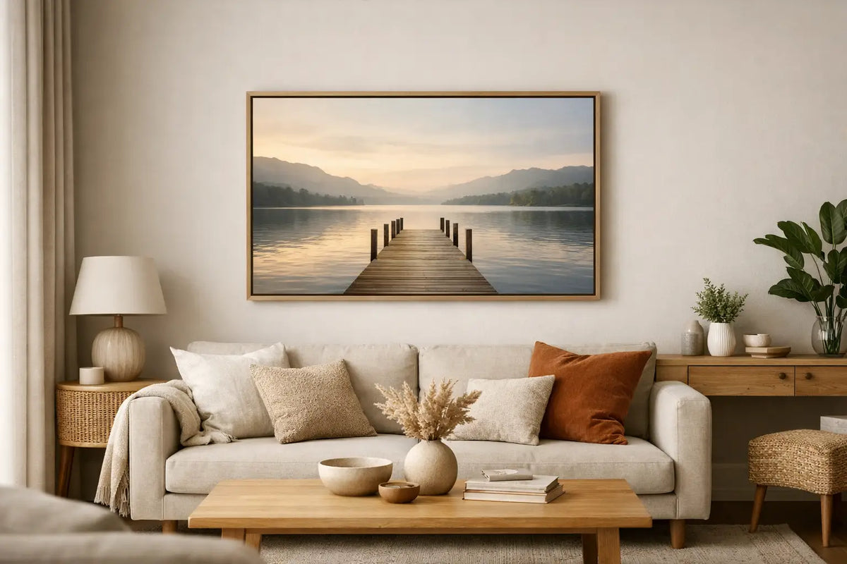 Art Hanging Heights That Make Rooms Feel Right