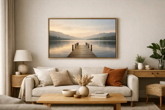 Art Hanging Heights That Make Rooms Feel Right