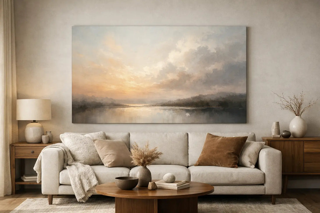 Large Wall Art That Makes a Room Feel Complete