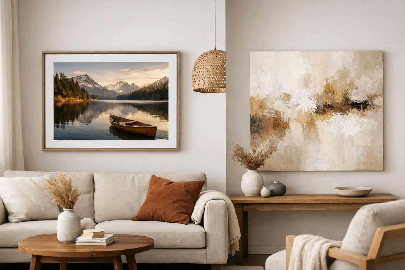 Framed Prints vs Canvas Art for Your Home