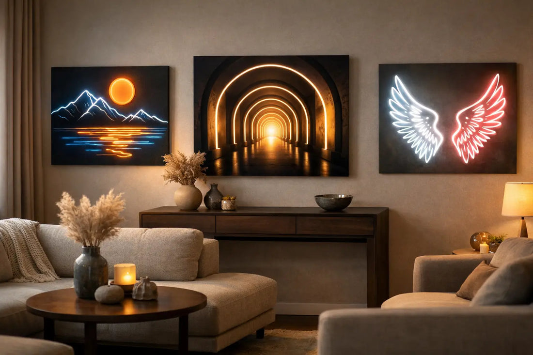 How to Choose LED Wall Art for Home