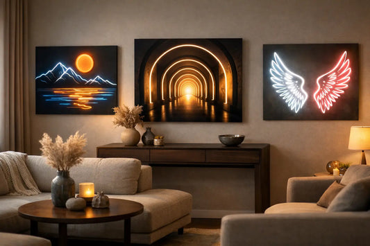 How to Choose LED Wall Art for Home