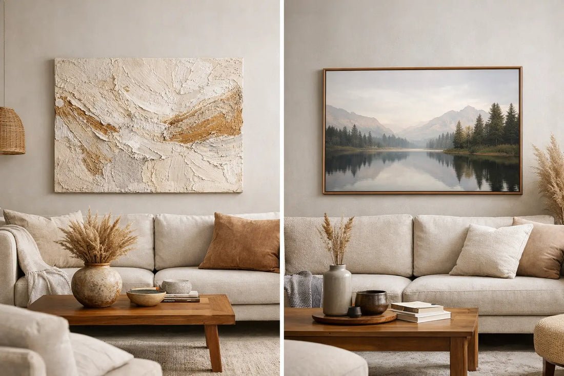 Textured Art vs Printed Art: Which Suits Your Home?