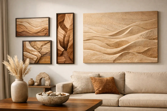 9 Sandstone Wall Art Ideas for Modern Rooms