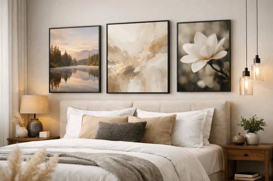 Printed Wall Art for Bedroom: What Works