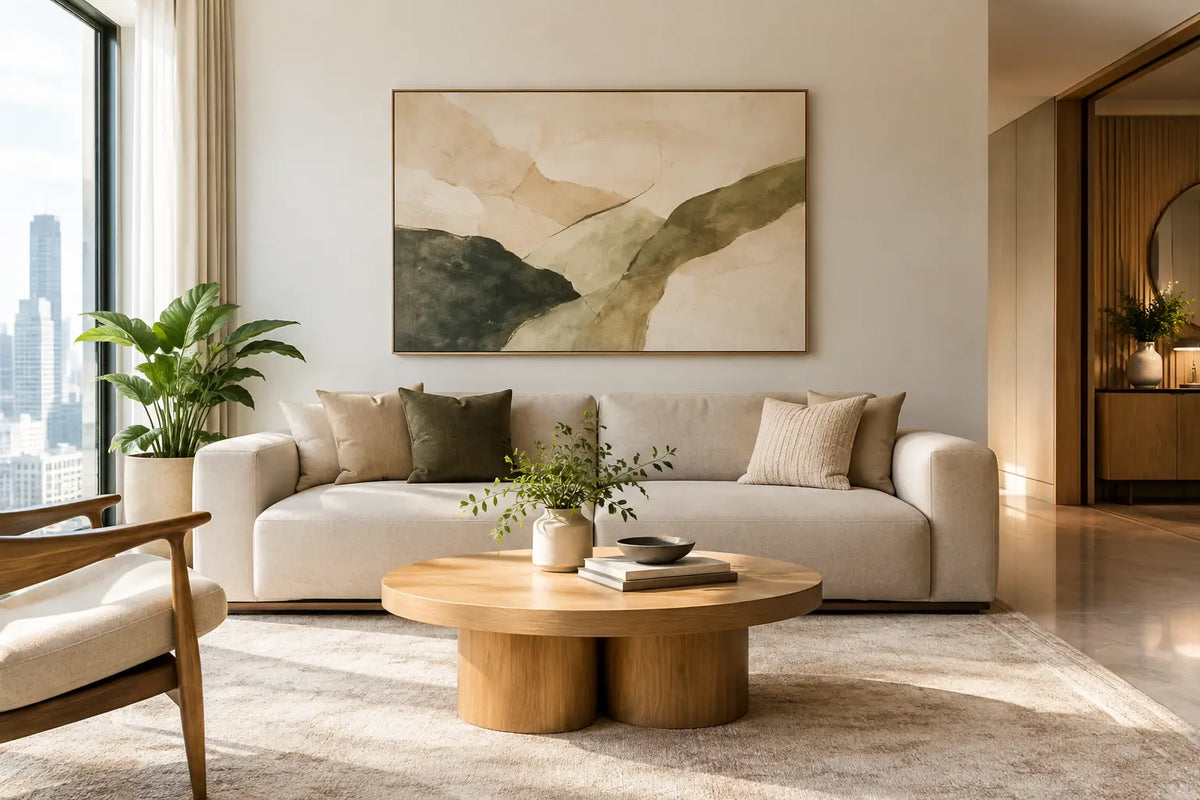 Paintings for Minimalist Homes That Feel Complete