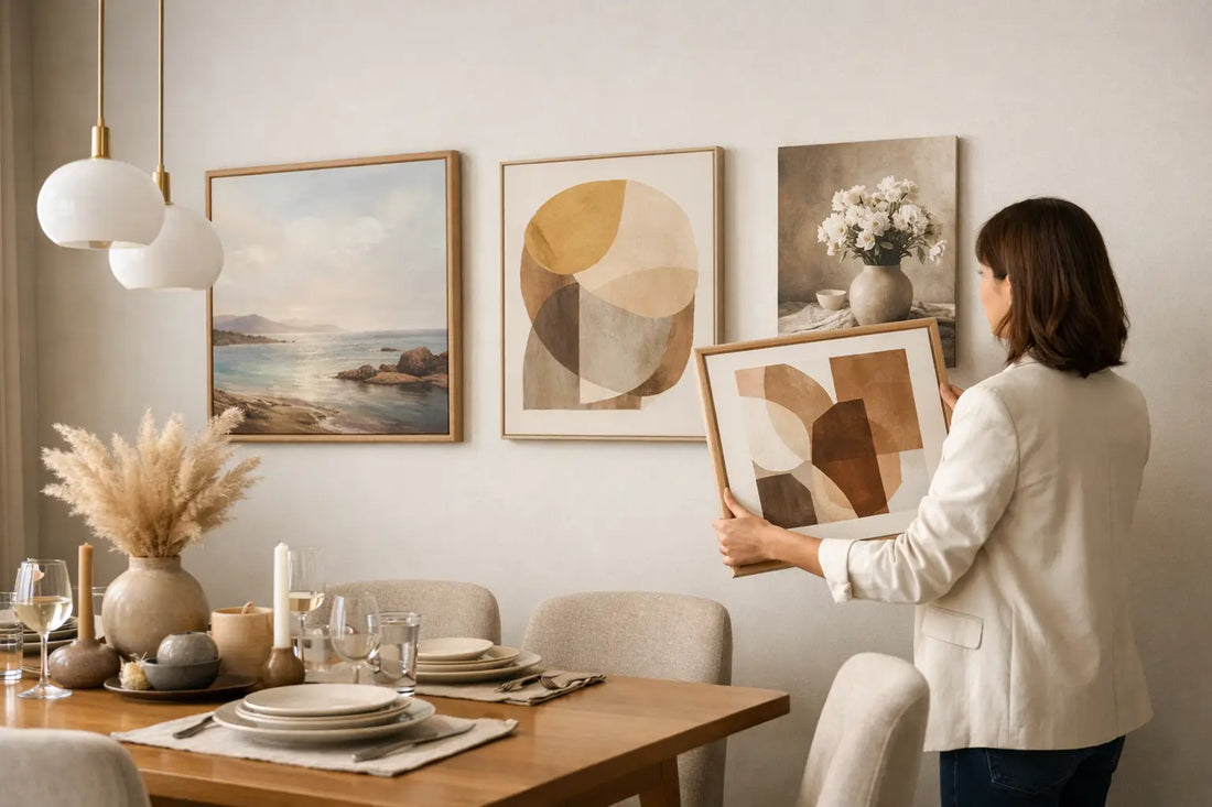 How to Select Art for Dining Room Walls with Confidence