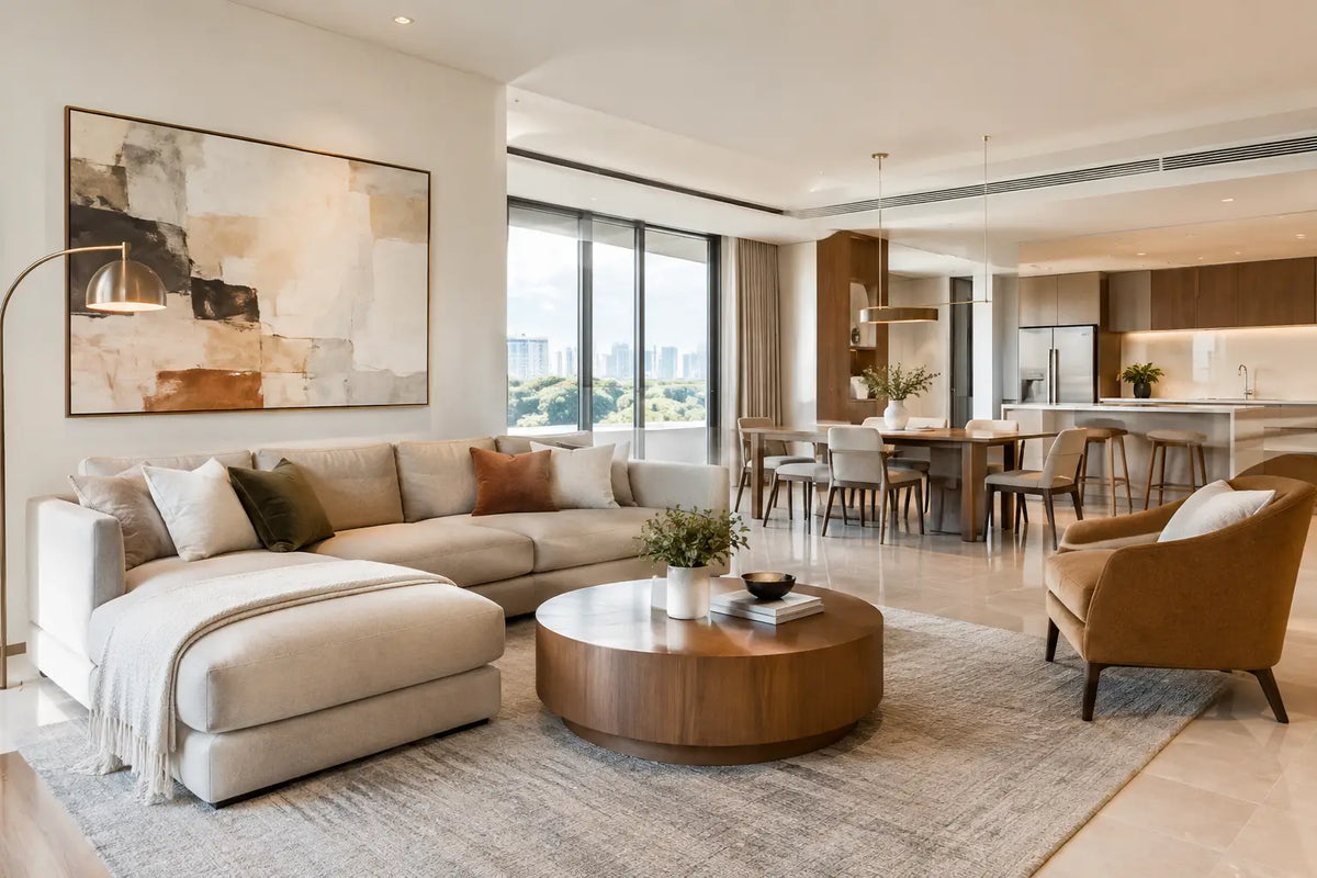 Paintings for Open Plan Homes That Define Space