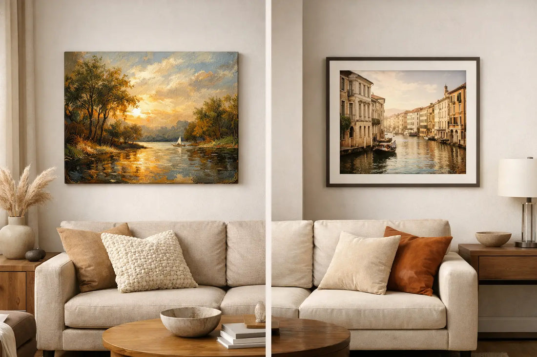 Oil Paintings vs Prints: Which Suits Your Home?
