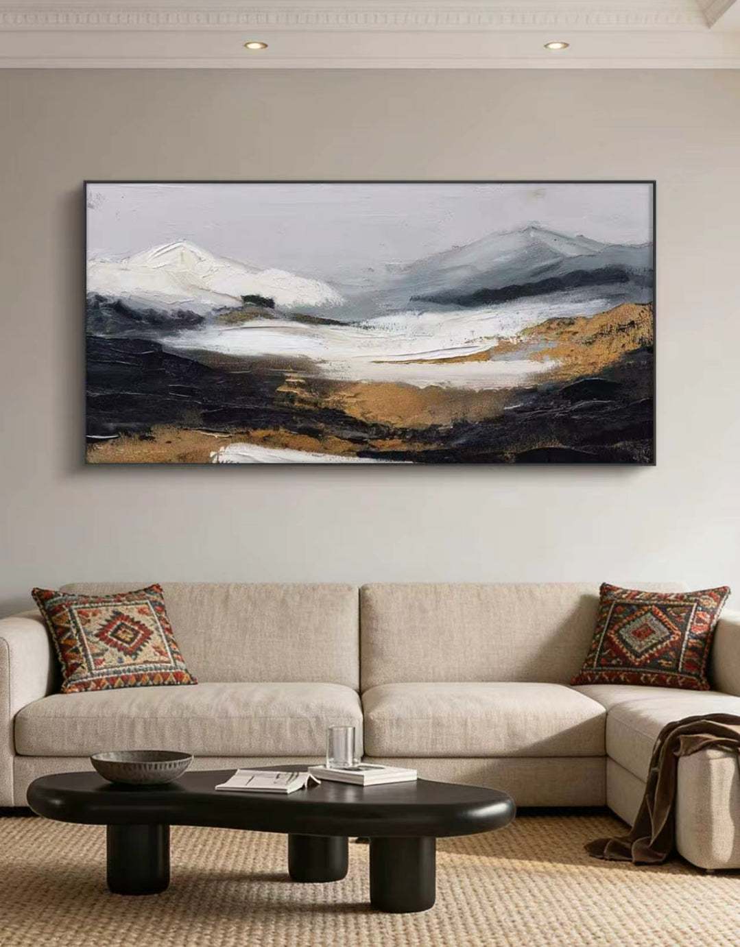 Hand Painted Oil Paintings for Living Room