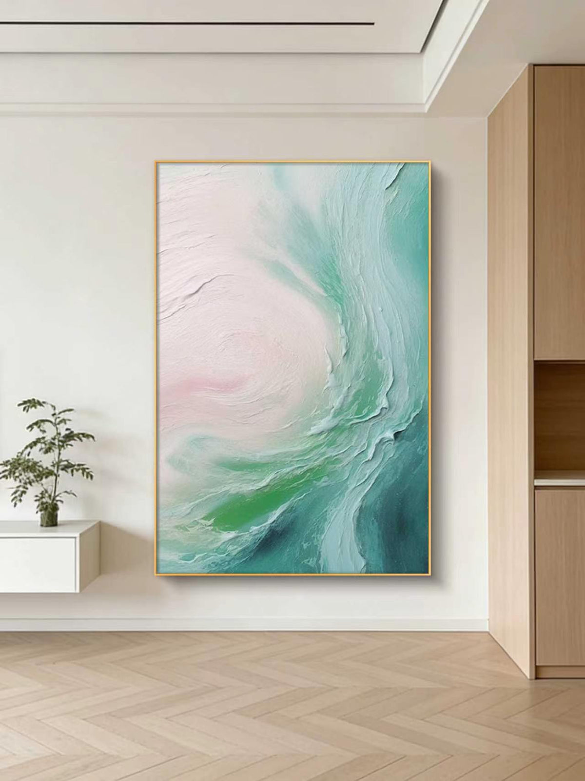 Minto Abstract Oil Painting