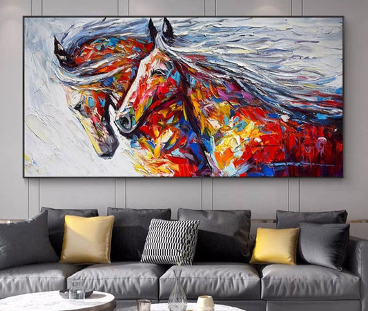 SenSaZ Horse Oil Painting