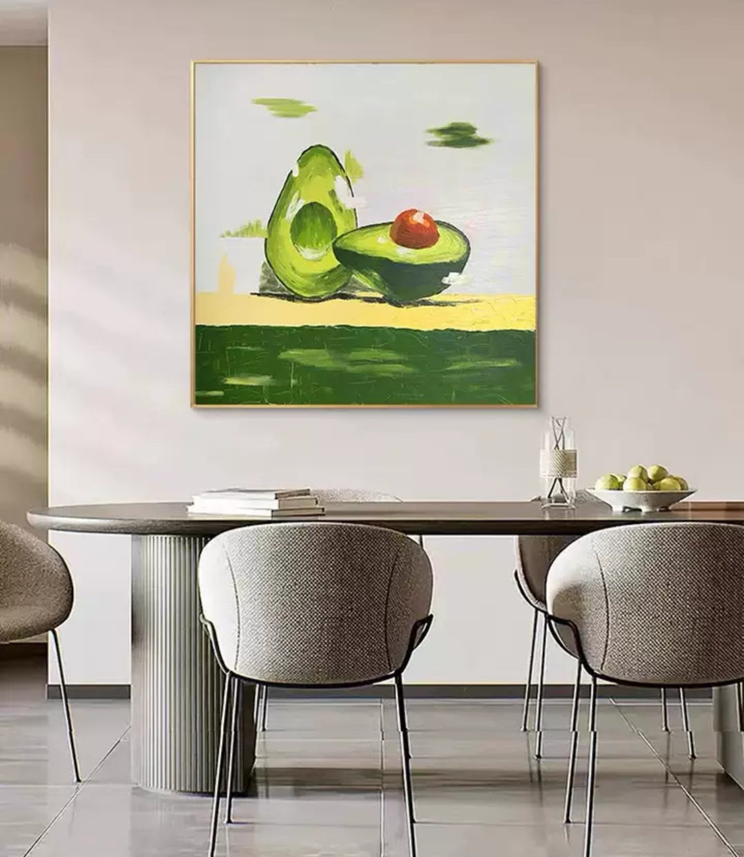 AvOcado Allure Oil Painting