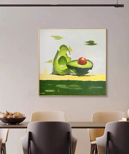 AvOcado Allure Oil Painting