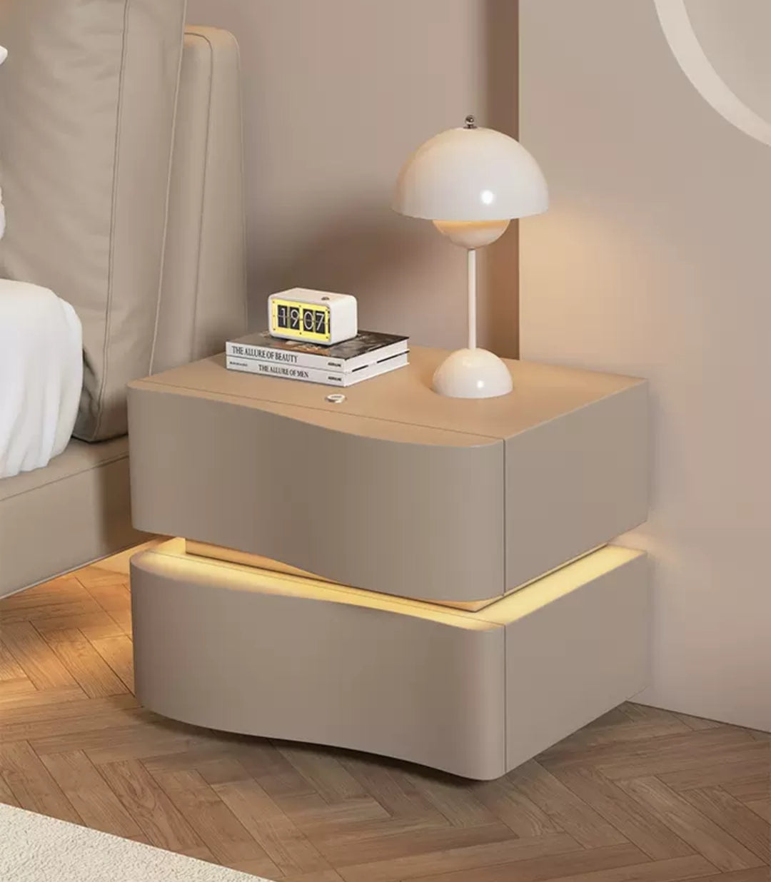 Cozycorner Bedside Table with light