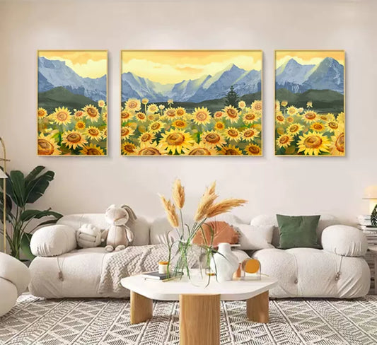 Sunny Sunflower Oil Painting