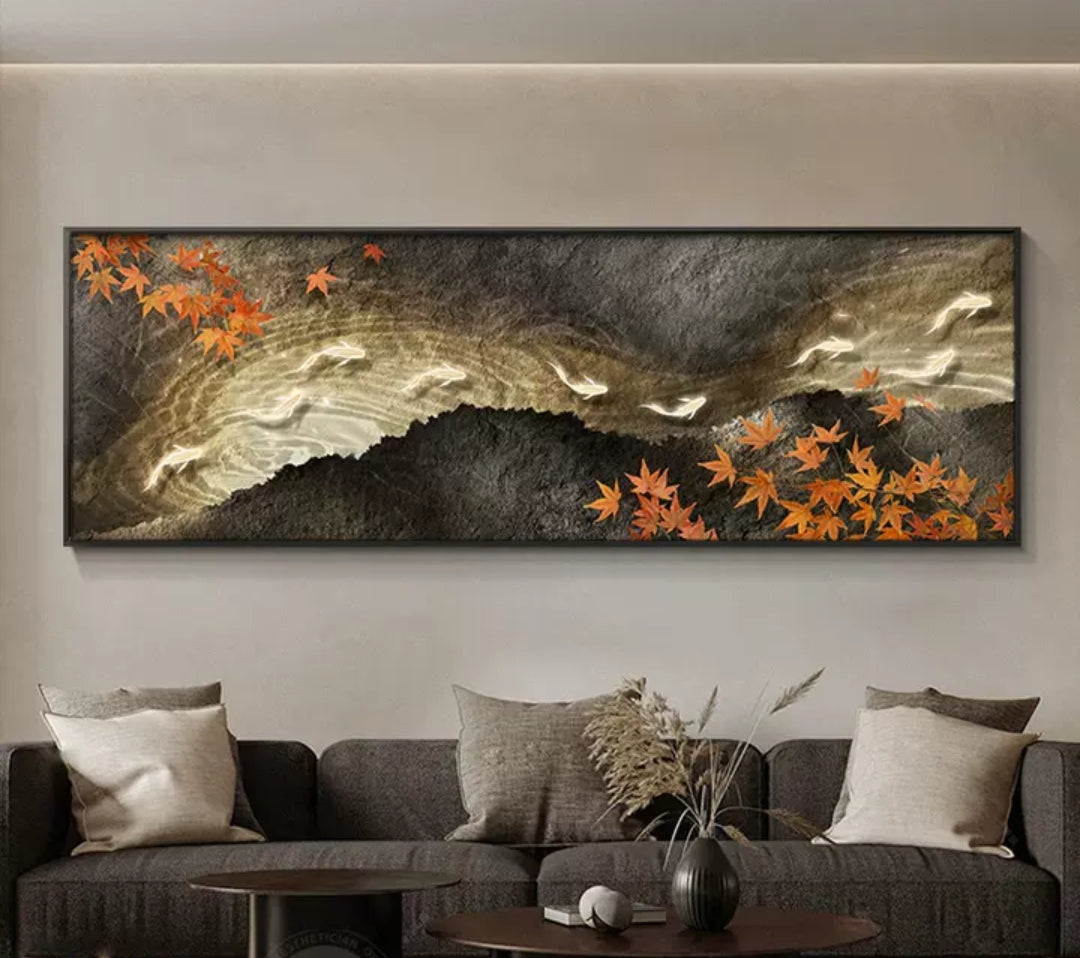 LuckY Fishes Art Painting