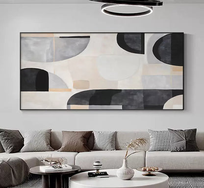Onlookers Art | Oil Painting | LiorA Abstract Oil Painting