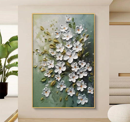 BerrY Flower Oil Painting