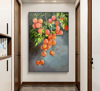 Lychee Lush Oil Painting