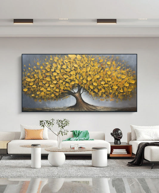 FortunA Tree Oil Painting