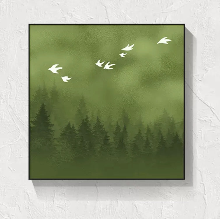 Bird Paradise Art Painting