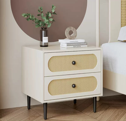 Rattan Grove Bedside Table