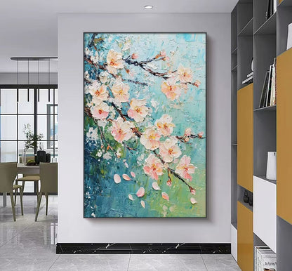 Elegance in Bloom Oil Painting