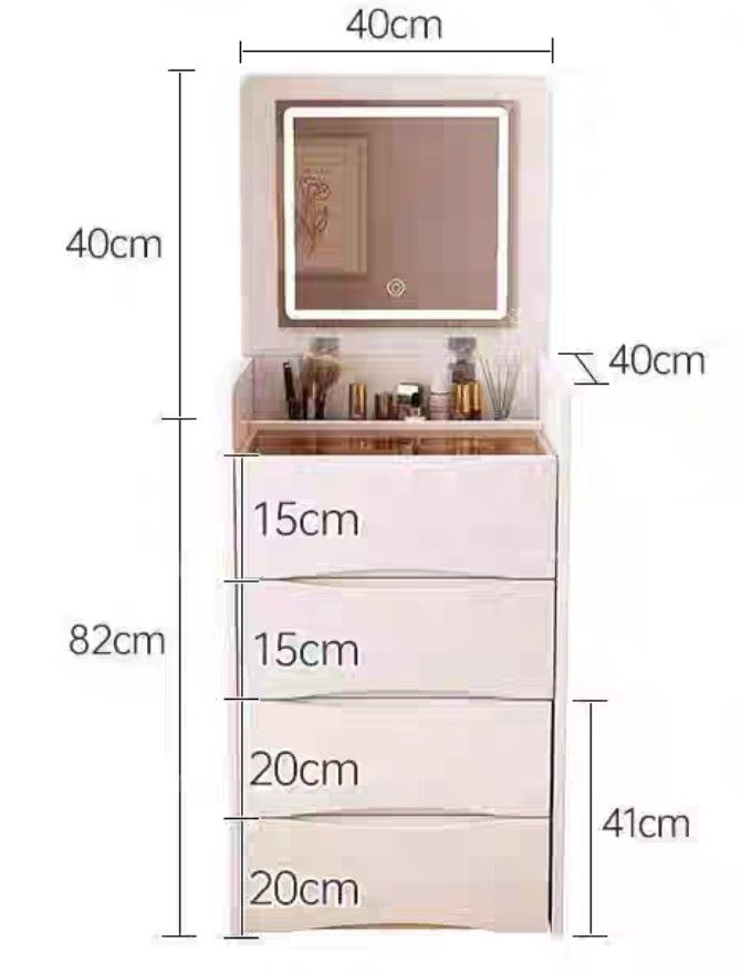 AmeL Vanity Dressing Table