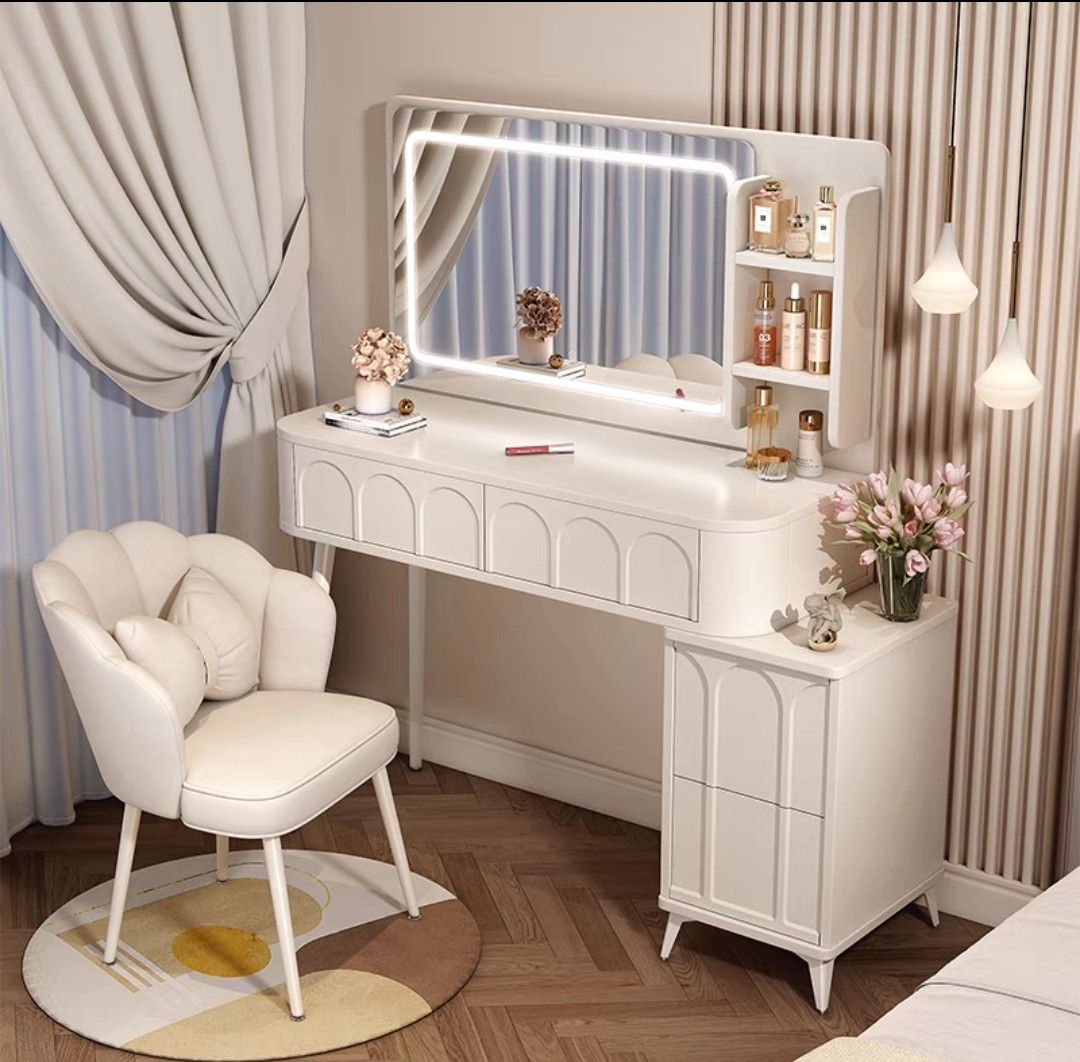 Bella Dresser Unit / Dressing Table with Mirror