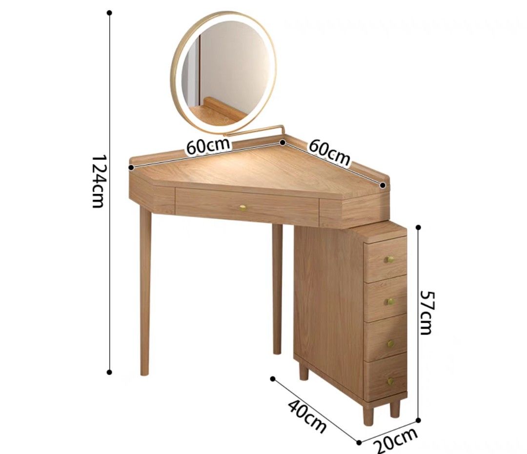 EkokO Vanity Dressing Table