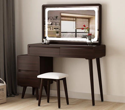 FaNn Pinewood Vanity Dressing Table