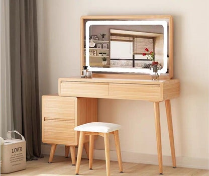 FaNn Pinewood Vanity Dressing Table