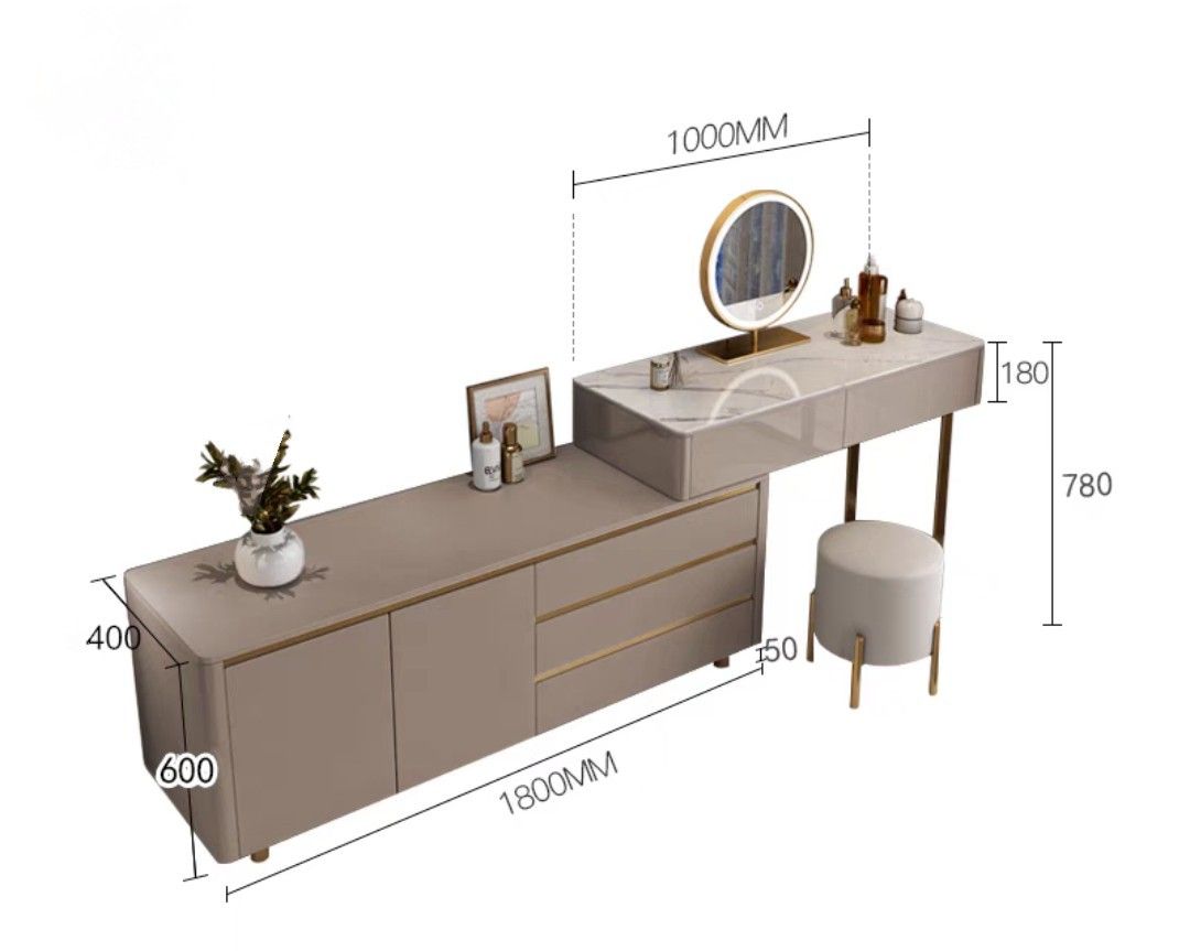 FloreNt Vanity and Dressing Table