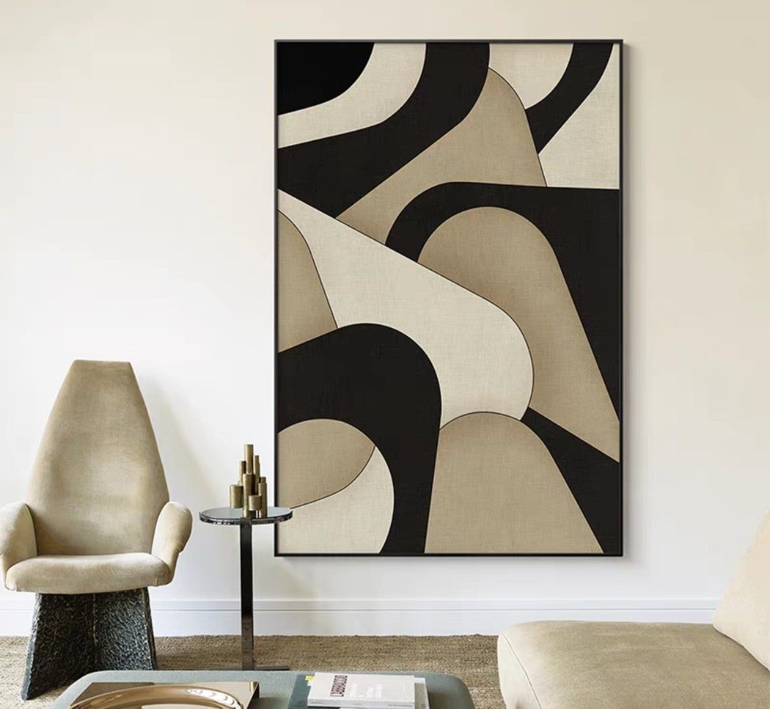 HanA abstract art painting