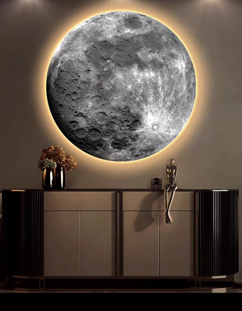 Moon Art with LED