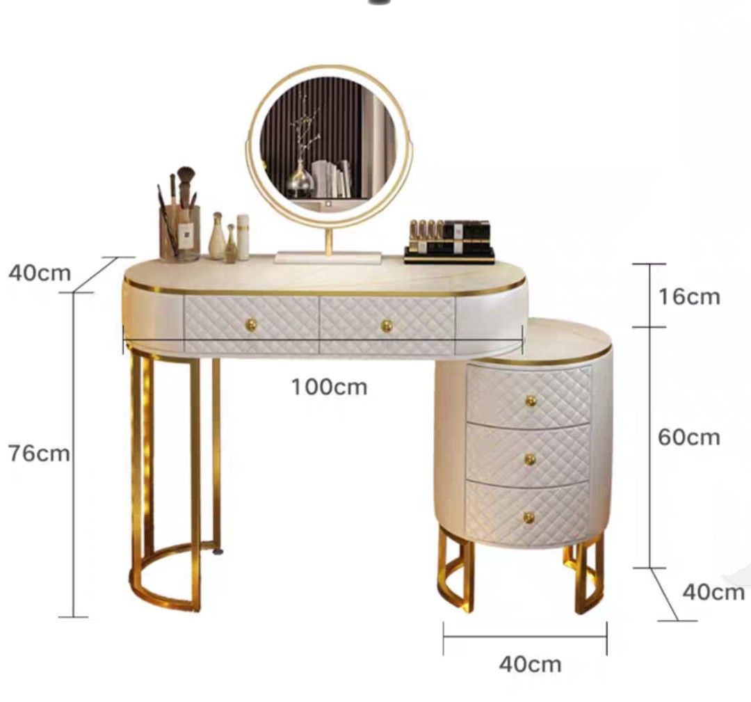 MeGan Vanity Dressing Table