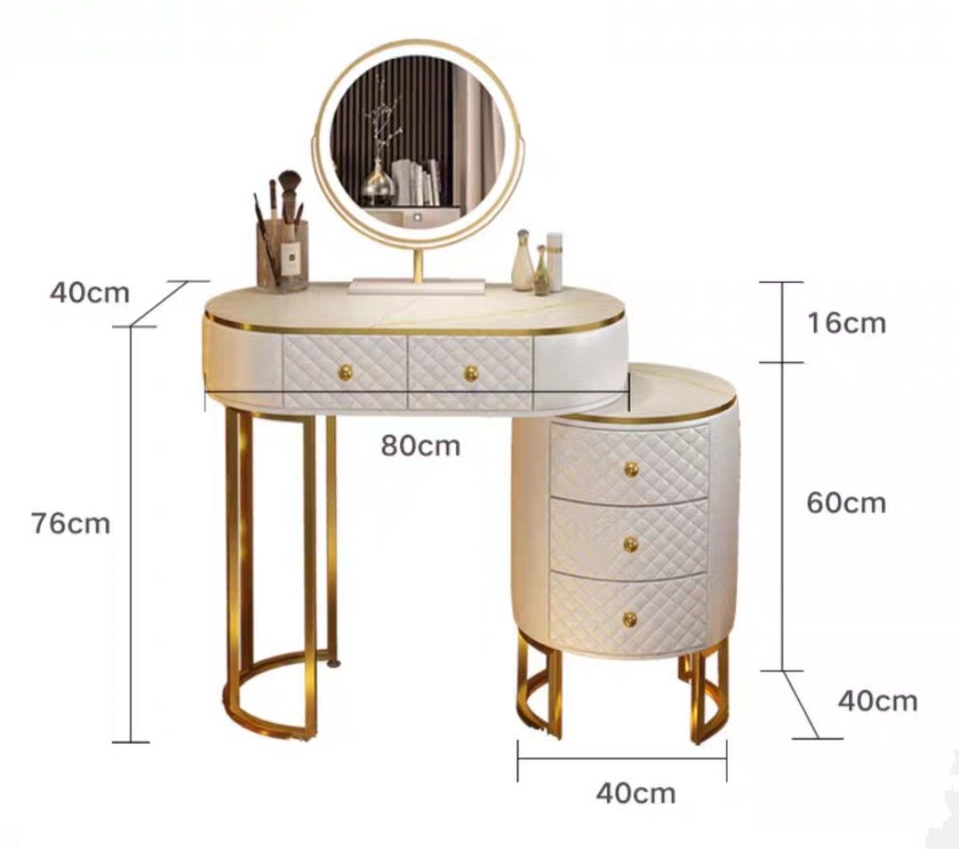 MeGan Vanity Dressing Table