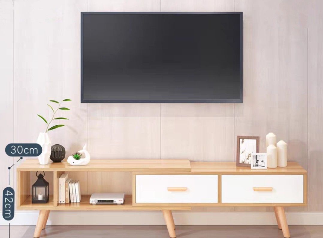 NanIQ Extendable TV Console