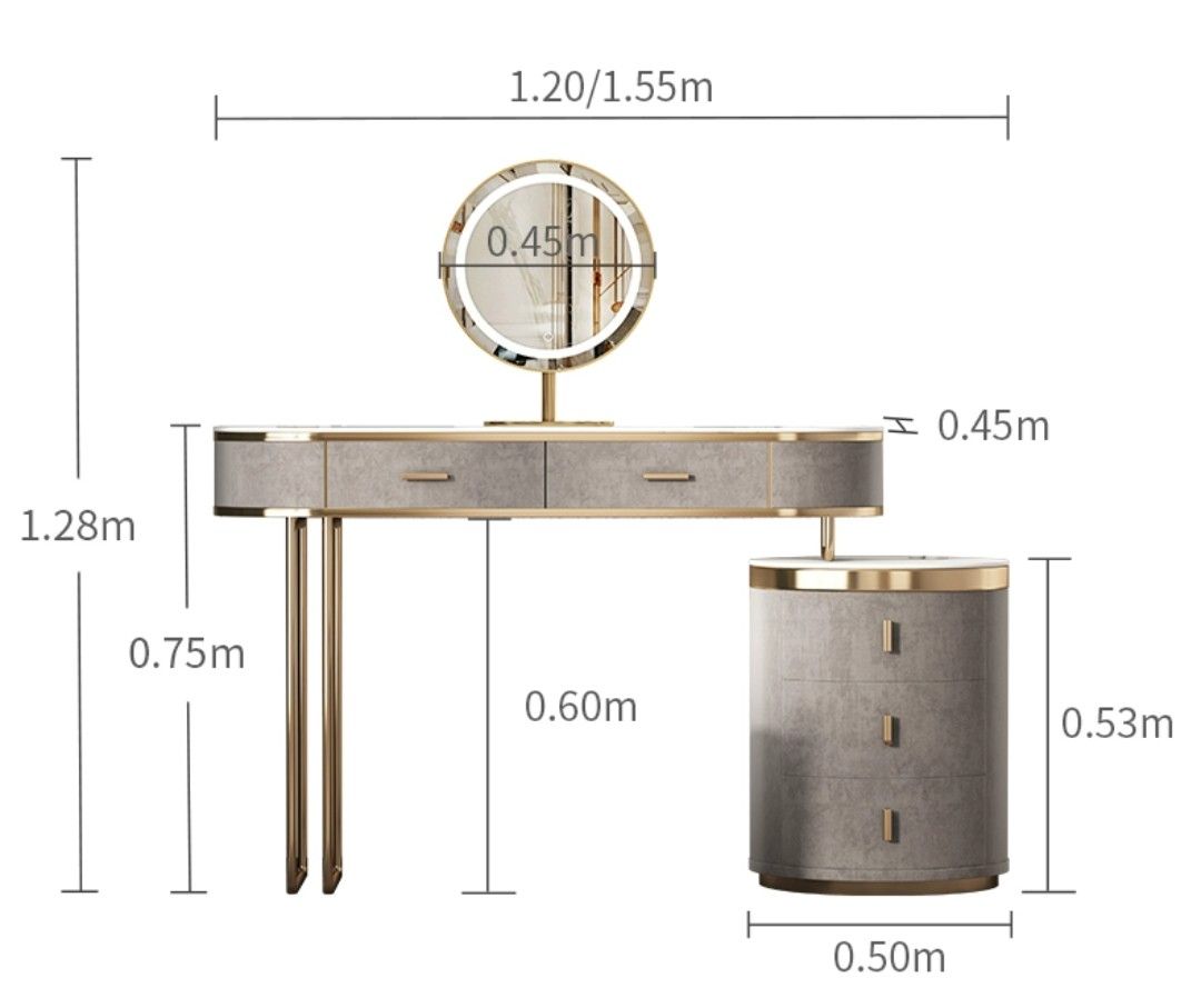 PaRadiSe Vanity Dressing Table