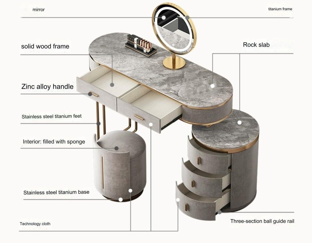 PaRadiSe Vanity Dressing Table