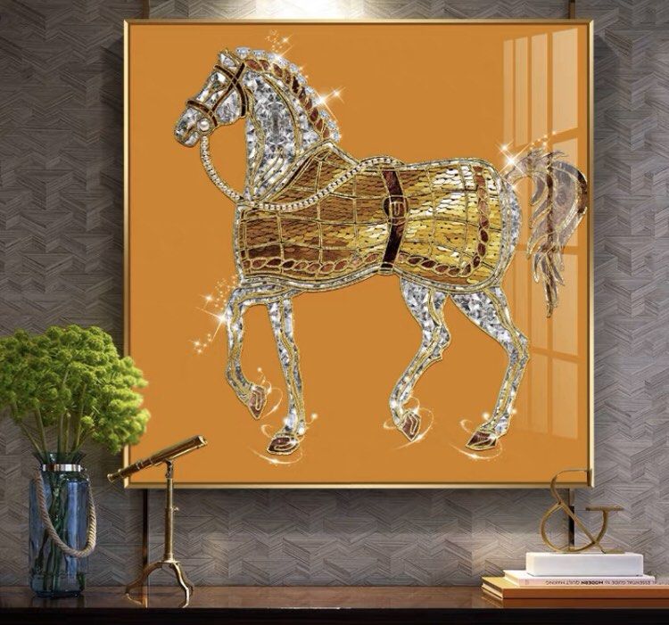 Horse Ele Unique Art