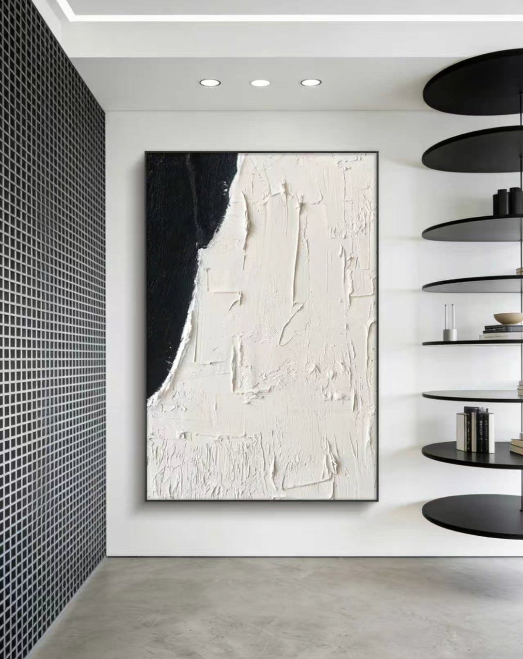 Boba Abstract Oil Painting