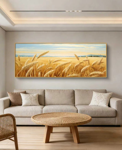 Sunlit Harvest of Prosperity Oil Painting