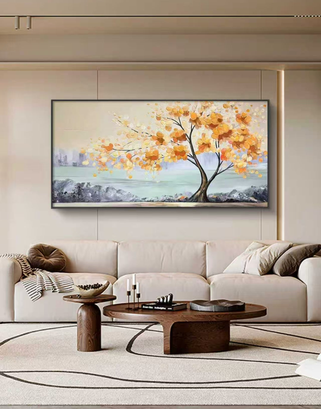 Harmony Tree Oil Painting