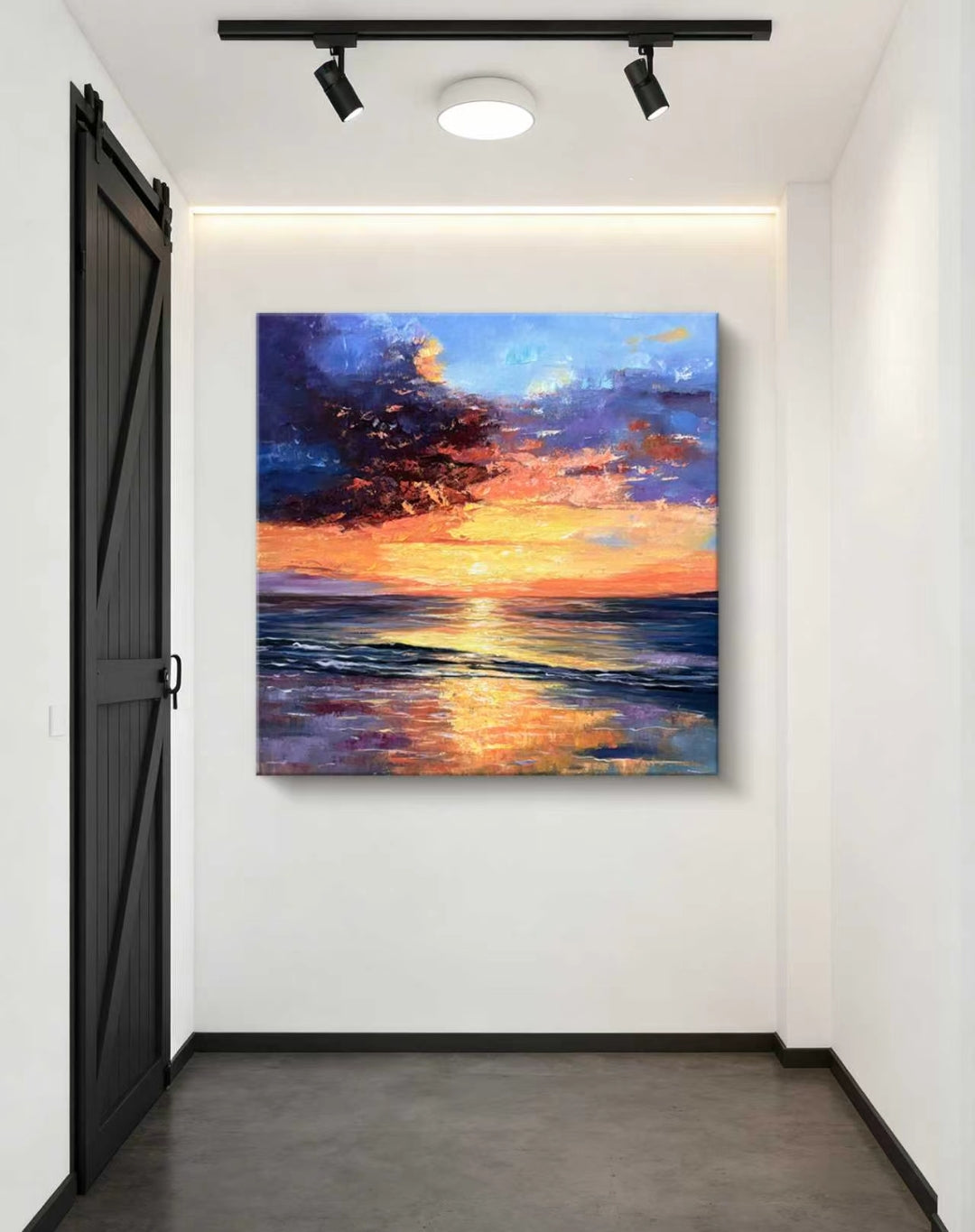 SeaSun Abstract Oil Painting