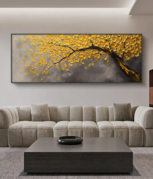 Shimmer Tree Oil Painting