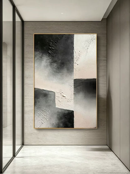 Visual Steps Abstract Oil Painting