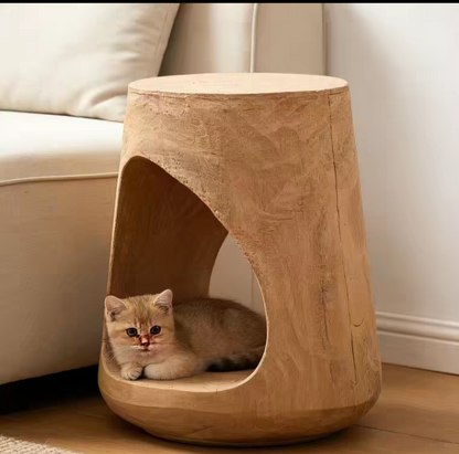 Cat Cave Side Table
