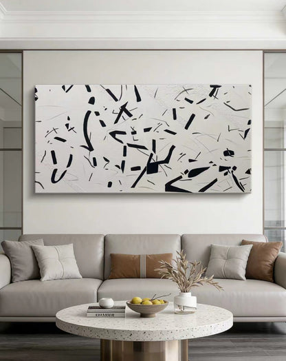 Noire Abstract Oil Painting